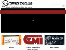 Tablet Screenshot of coffeehighband.com